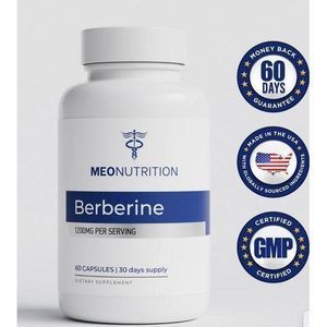 MEONUTRITION Berberine 1200mg Servings 60 Capsules
