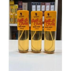 Imperio Lasgidi Vanilla Crush Body Mist -100ml 3pcs