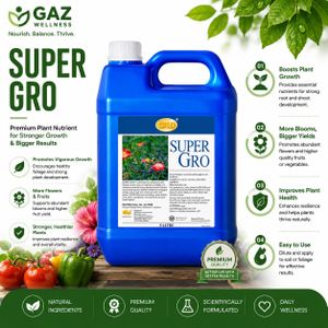 Neo  Neolife Super Gro 5 Litre Single, NEOLIFE GNLD Super Grow 5L 1Litre Fertilizer, Super Gro 5L 5Litre Single