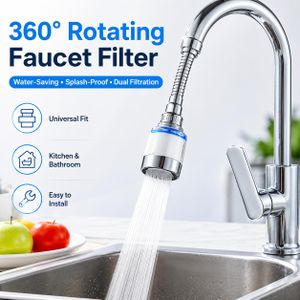 DORXTI Kitchen Faucet Water Tap Filter bubbler filter for Hard