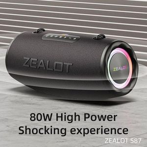 Zealot 80W Super Bass Bluetooth Speaker With 16000mAh Battery S87