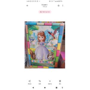 12 Pieces Princess Sofia Party Favours Cartoon Character Colouring Books