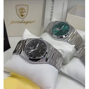 POEDAGAR PoedagarLuxury Stainless Steel Watch – Modern Elegance for Every Occasion