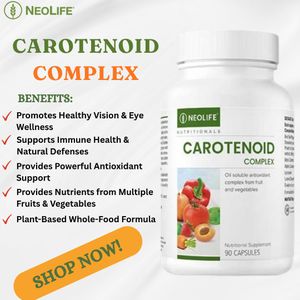 WELLNESS NUTRITION Carotenoid Complex – Whole Food Antioxidant Supplement for Immune, Eye & Cellular Health – 90 Capsules
