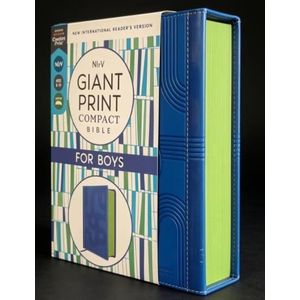 *NIrV Giant Print Compact Bible for Boys