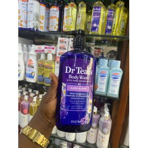 Dr Teal's Sleep Blend Body Wash with Pure Epsom Salt. 
