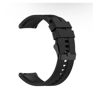 Silicone Strap Band For itel SmartWatch - Black