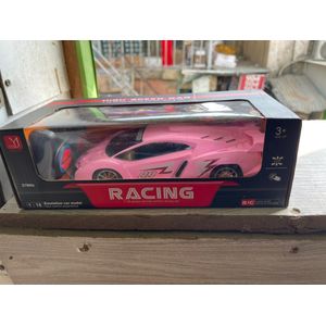 smart 1:18 Remote Control Racing Car – High-Speed Emulation Car Model (Pink)