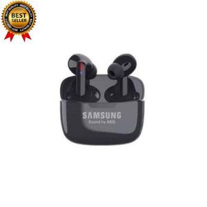 Samsung MG-S22 TWS Fingerprint Earbuds - Noise Cancellations Earphone, Personalized Spatial Audio, Sweat and Water Resistant Earpodz - ( Black )
