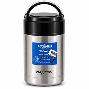 Maximus Back To School Stainless Steel Food Flask - 750ml