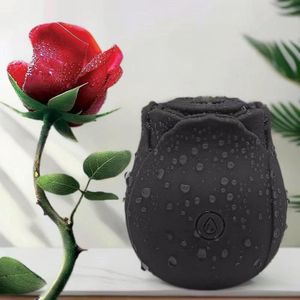 Powerful 10 Speed Vibrating Women Mansturbation Vaginal And Nipple Sucker Rose Sex Toy For Orgasm, Women Vaginal Sucker Rose Sex Toy Vibrator, Tongue G-spot Sucking, Rose with Sucker viboators Toy Viboator, Rose Sex Toy Clitoris Sucker