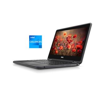 DELL Chromebook 11 Education Edition Intel Celeron 4GB RAM -32GB Storage 11.6-inch WLED HD Webcam Chrome OS+ Free Mouse& USB Light For Keyboard