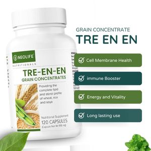 Wellness & Beauty NEOLIFE Tre En En Treenen Capsules – Whole Food Grain Concentrate for Cellular Nutrition – 120 Capsules