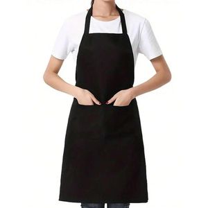 Polyester Chef Apron Women with Extra Long Ties 
