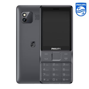 Philips ACE 303, 3.0" Screen, 3 SIM,Feature Phone,Large Battery Capacity 2000mAh,Wireless FM, Bright Torch, Type-C Fast Charge, 2000 Phonebook Mobile Phone