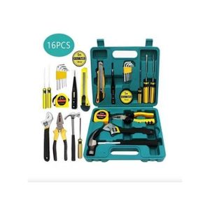  16 In 1 Hardware Tools Repairing Set Kit Toolbox Case