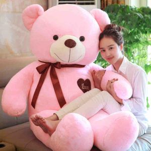 Home Teddy Bear Stuffed Animal Large Teddy Bear Cuddly Plush Toy for Girlfriend Kids inches Chocolate- 100cm