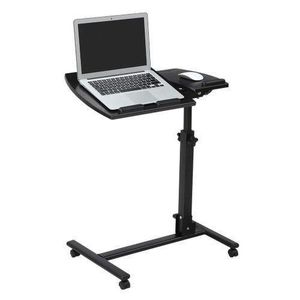 Laptop Rolling Table Height Adjustable Stand Desk
