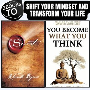 The Secret: Unlocking The Power Of The Law Of Attraction – Rhonda Byrne + You Become What You Think (Combo Pack)