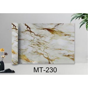 Marble Patterned PVC Wallpaper Sheet - Self Adhesive (4ft×9.5ft)