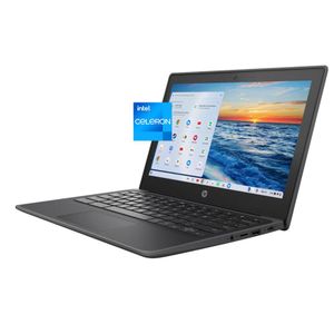 Hp Chromebook 11 G8 Education Edition Intel celeron 4GB RAM -32GB Storage 11.6-inch WLED HD Webcam Chrome OS+ Free Mouse& USB Light For Keyboard