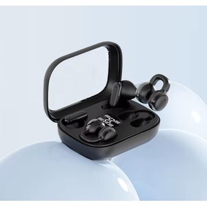Samsung Galaxy 2 in 1 Couple Earbuds Clip on & In Ear Wireless Bluetooth Headphones HiFi Stereo Over-Ear Foldable Gaming Headset With Plug-in ENC Microphone+Audio Cable Earbuds Wireless Headphone Headset Earphone 