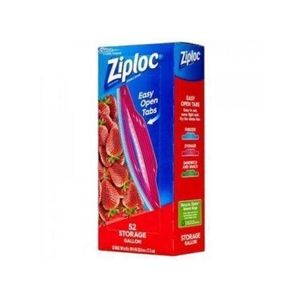 Ziploc Ziplock Gallon- Reusable Storage Bags