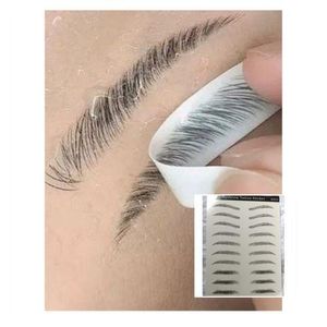 6D Eyebrow Stencil Tattoo Sticker 10 Style