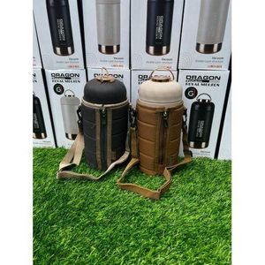 Dragon 1.3l Double Layer 24hrs Hot/Cold Thermos Food Lunch Box Vacuum Flask