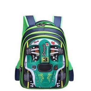 Children Speed Car Cartoon Character School Bag.