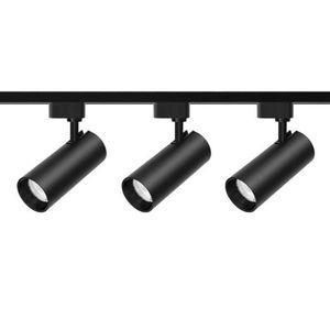 3-in-1 LED Track Light (20W / 30W / 40W) – Adjustable Tracklight Focus, Energy Saving & Super Bright Bending Light for Shops, Studio, and all spaces