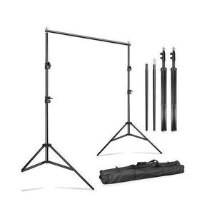 Corner Photography Photo Muslin Background Support Stand Backdrop Crossbar Kit