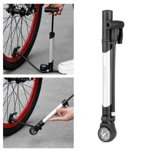 GIYO Bike Pump with Pressure Gauge - Mini Portable Bicycle Tire