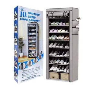 10-tier single-row shoe cabinet 