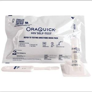 Oraquick HlV Test Kit ( SALIVA USE) Oral Self Test
