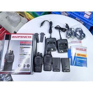 2pcs Baofeng Super Quality Walkie Talkie Radio With Earpiece 