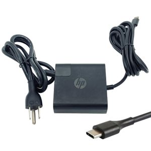 Hp Original 65W high performance USB TypeC universal AC Adapter Laptop Charger for Travel Tablets,Spectre X360