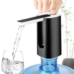 Foldable Rechargeable Water Dispenser Pump Silent One Touch Electric Water Pump Large Output Long Standby Portable Automatic Drinking Water Pump Compatible With All Barreled Water