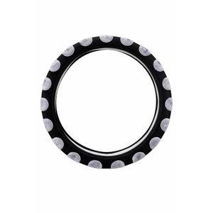 Premium Universal Suede Steering Wheel Cover - Grey and Black