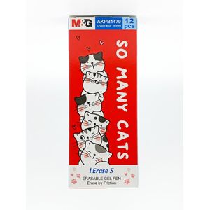  M&G "So Many Cats" Erasable Gel Pen