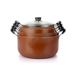 4 Pots And 4 Lids High Quality Non Stick Pots (BIG SIZE)