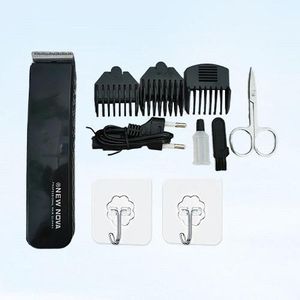 SUNDASELF Smart Rechargeable Hair Trimmer/Shaving Machine comes with Shaver, Oil bottle ,Brush ,Charging cable & User Guide- Black