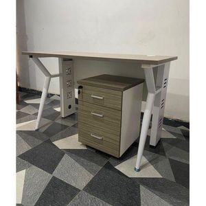 New Modern K1 Metal Office Table with Drawers
