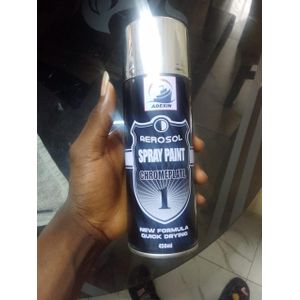 Spray paint, Car spray paint, Car spray, Spray for car, Cleaning spray paint, Chrome Spray Paint 450ml Adexin Chrome Aerosol Spray Paint Chrome Effect Spray Paint Metallic Chrome Spray Paint Silver Chrome Spray Paint Quick Drying Chrome Spray Paint 