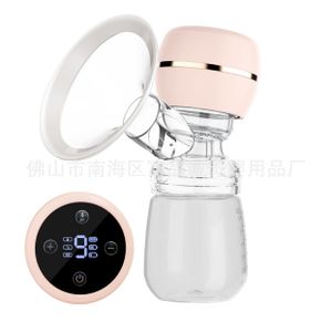 Electric Breast Pump Breast Pump with LED Screen Milk Puller for Breastfeeding Low Noise with 180ml Milk Bottle BPA-fre