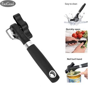 1 set Rust Steel Bottle Opener Outdoor Multifunctional Can Opener Cover  Opening Kitchen Can Opener Simple Canning Knife Picnic Camping