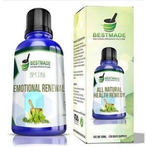 Bestmade Natural Products Emotional Distress & Trauma BM186 Helps Relieve Fatigue & Poor Concentration