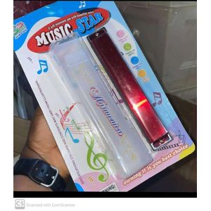Music Star brand harmonica,