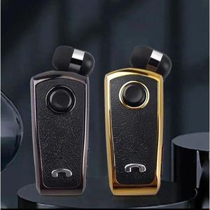 Q7 Trouvaille Collar Clip Wireless Headphones In Lotus Bluetooth Earphones Headset Vibrate Handsfree Earbuds With Retractable Wire