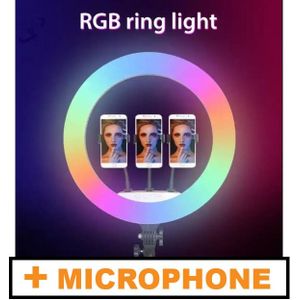 18 inch Rechargeable Ring light with battery - Amary Nigeria